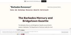 The Barbados Mercury and Bridgetown Gazette