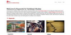 Keywords for Caribbean Studies