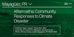 Aftermaths: Community Responses to Climate Disaster