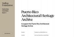 Puerto Rico Architectural Heritage Archive